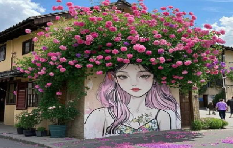 大悟怎么设计网红打卡墙绘