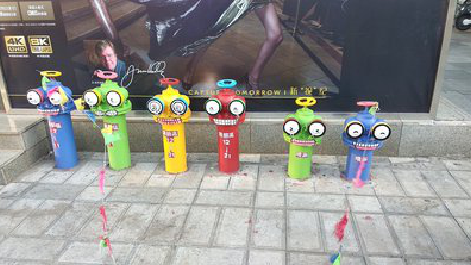 大悟商业区彩绘