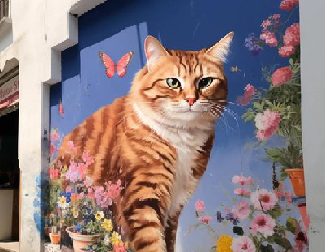 大悟自己绘制有个性的手绘墙