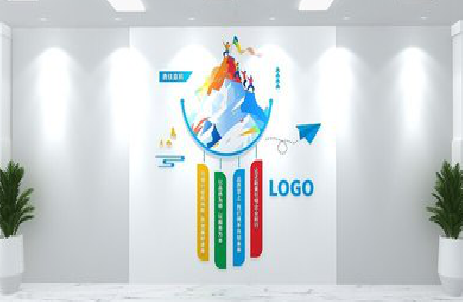 大悟公司企业形象墙的工艺材料有哪些？