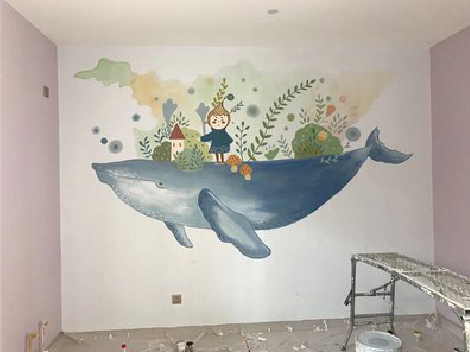 大悟手绘墙的特点及优势。